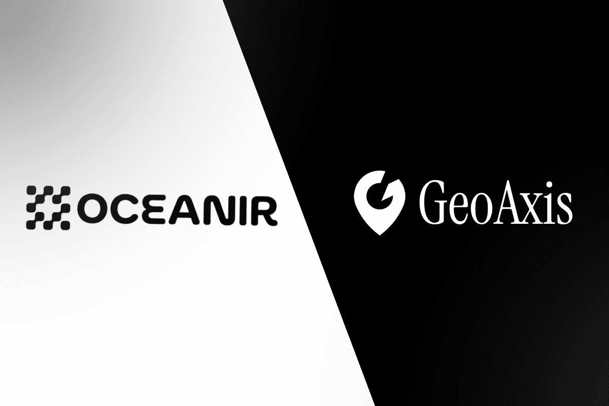 Oceanir.ai homepage — GeoAxis is the meter-level-at-scale alternative